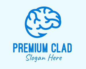 Blue Brain Hook logo design