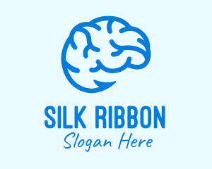 Blue Brain Hook logo design