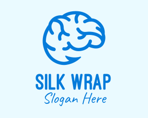 Blue Brain Hook logo design