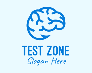 Blue Brain Hook logo design