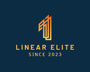 Modern Linear Number 1 logo