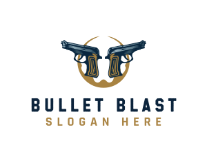 Weapon Rustic Gun logo design