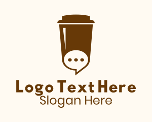 Coffee Cup Chat Logo