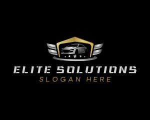 Luxury Sedan Car logo