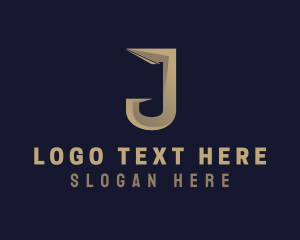Generic Golden Brand Logo