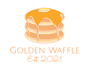 Doodle Pancake House logo design