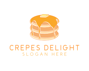 Sweet Pancake Syrup logo design