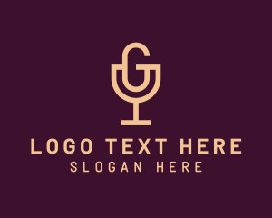 Wine Glass Letter G Podcast logo