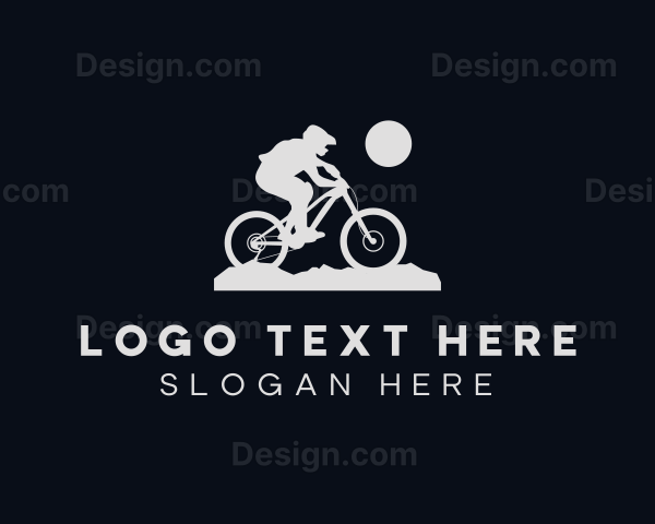 Sports Bicycle Cyclist Logo