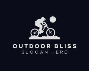 Sports Bicycle Cyclist logo design