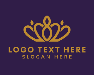Tiara - Elegant Tiara Jewel logo design