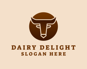 Cow Horn Ranch logo design