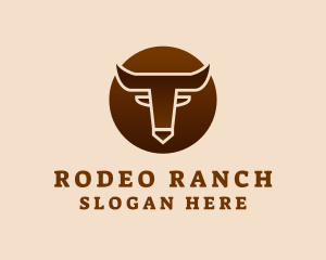 Cow Horn Ranch logo design