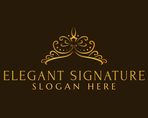 Elegant Royal Crown logo design