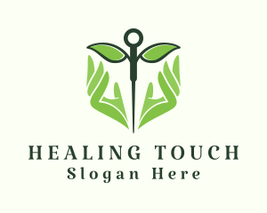 Natural Acupuncture Medicine logo design