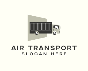 Forwarding Truck Logistics logo design