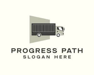 Forwarding Truck Logistics logo design