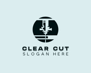 CNC Laser Machinery logo design