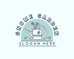 Watering Can Gardener logo design