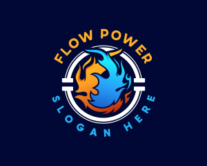 Fire Water Pipe HVAC logo