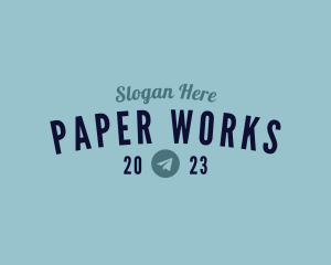 Generic Paper Plane logo design