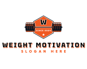 Barbell Weights Fitness logo