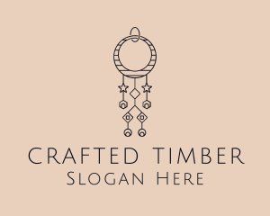 Bohemian Dangling Earring  logo design