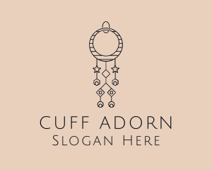 Bohemian Dangling Earring  logo design