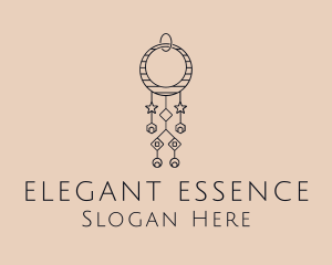 Bohemian Dangling Earring  logo design