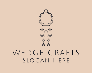 Bohemian Dangling Earring  logo design