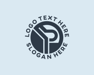 Professional Studio Letter P logo design
