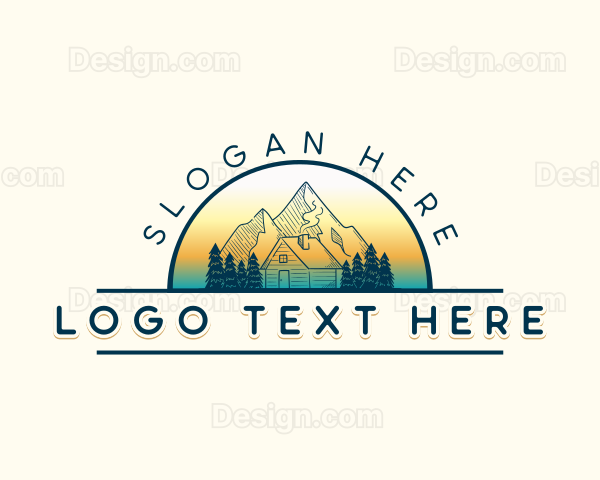 Cabin Mountain Nature Logo