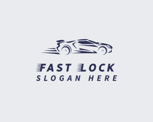 Fast Racing Car logo design