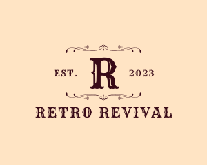 Western Retro Boutique logo design