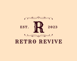 Western Retro Boutique logo design