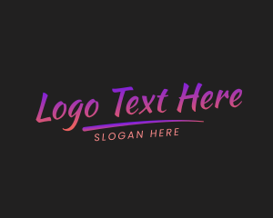 Generic Disco Gradient Logo