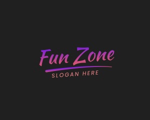 Generic Disco Gradient logo design