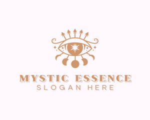 Mystical Moon Eye logo design