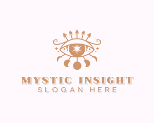 Mystical Moon Eye logo design