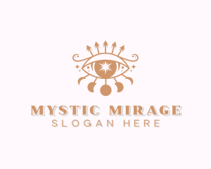 Mystical Moon Eye logo design