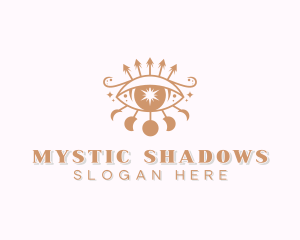 Mystical Moon Eye logo design