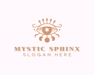 Mystical Moon Eye logo design