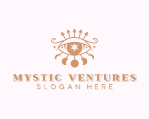 Mystical Moon Eye logo design