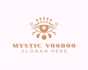 Mystical Moon Eye logo design