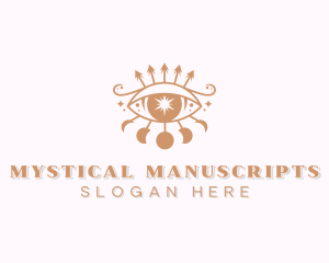 Mystical Moon Eye logo design