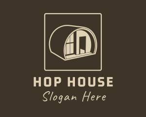 House Cabin Builder logo design