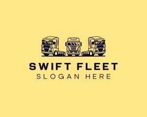 Logistics Fleet Vehicle logo