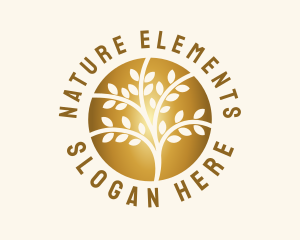 Nature Plant Wellness logo design