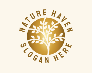 Nature Plant Wellness logo design