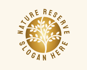 Nature Plant Wellness logo design